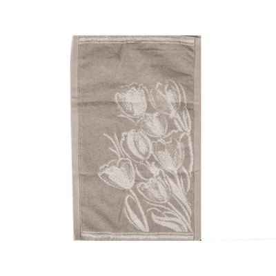 1с105.513ж2 Лейла (лен3) Полотенце махровое 50х30 см