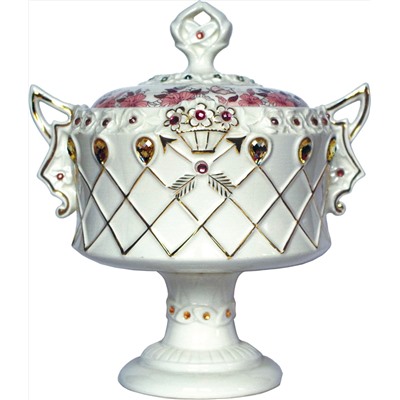 HYTON. Керамика. Конфетница Эстетика 100 гр. чайница керам.