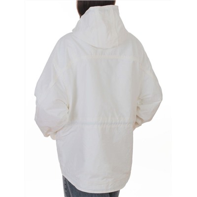 3090 WHITE Куртка демисезонная женская (100 гр. холлофайбер)