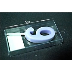 128-074 Свеча  Цифра девять  в под.уп.(х480) Парафин