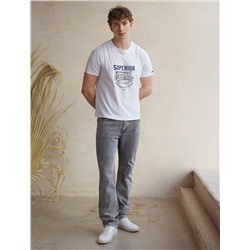 Футболка из премиального хлопка с авторским принтом