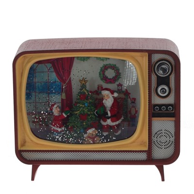 GAEM Изделие декоративное "Телевизор" (подсвет,вьюга,музыка, LR14х3 н/п +USB 100 см), L2, L21 W12 H17 см