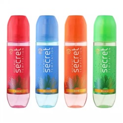 Набор мистов для тела (4 x 120 мл), Body Mist Bold, Bloom, Dew and Magic Set, произв. Secret Temptation