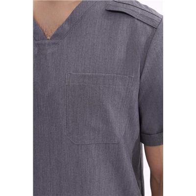 Топ медицинский мужской 6-77-15-1 / Curly 41 Space gray