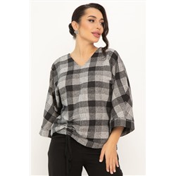 Блуза Ватсон (темно-серая) Б14686-12М