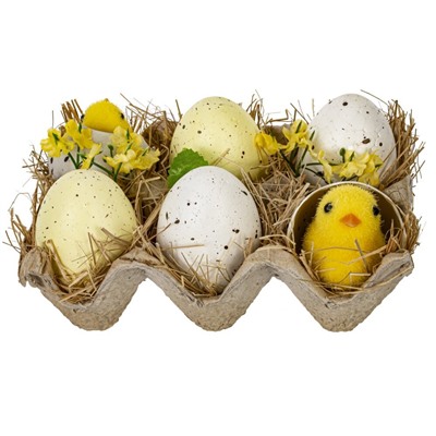 GAEM Изделие декоративное "Пасхальная композиция", L15 W10 H7,5 см
