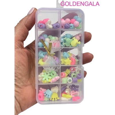 Набор для создания украшений и браслетов детский Арт НД 10 тип 2