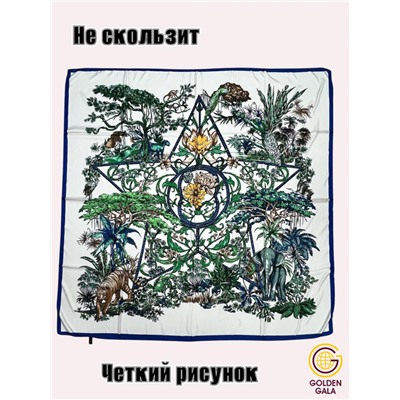 Платок шелковый большой "Парижанка" Арт 2428/39