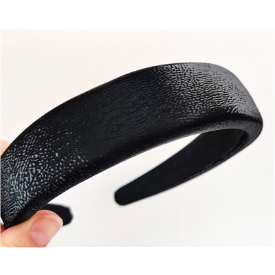 Ободок для волос из эко-кожи