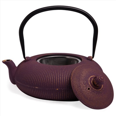 ЗАВАРОЧНЫЙ ЧАЙНИК ЧУГУННЫЙ С ЭМАЛИРОВАННЫМ ПОКРЫТИЕМ ВНУТРИ 1200 МЛ