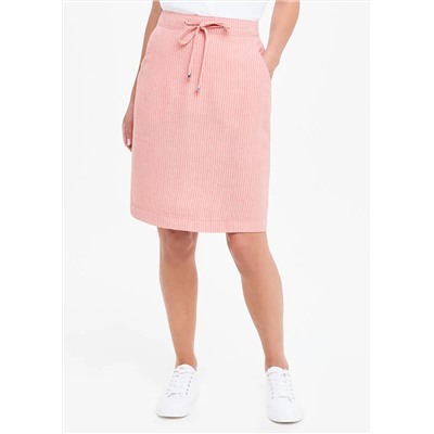 Stripe Linen Skirt