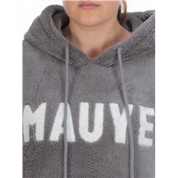 109 GRAY Худи женское Тедди на флисе