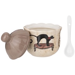 САХАРНИЦА AGNESS "ПАРИЖСКИЕ КОТЫ" 10*11,5 СМ 240 МЛ (КОР=36ШТ.)