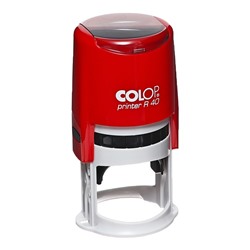 Оснастка для круглой печати автоматическая COLOP Printer R=40, диаметр 41.5 мм, с крышкой, корпус чили