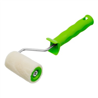 Валик "Велюр" с ручкой,  75 мм, ворс 5 мм, D 36 мм, D ручки 6 мм Сибртех