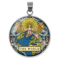ALEN-064 Кулон-амулет Tarot - The World