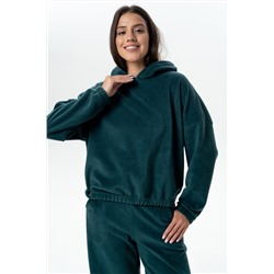 Джемпер женский 24-099L18 т.зеленый