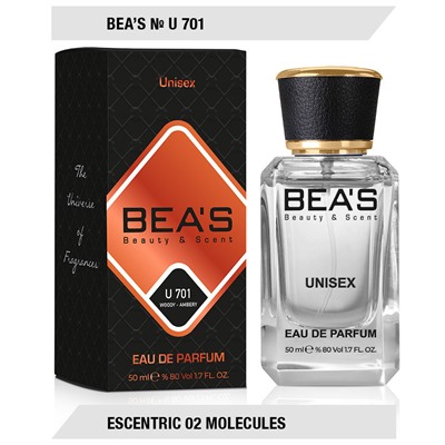 Beas U701 Escentric Molecules Escentric 02 edp 50 ml, Парфюм унисекс Beas U701 создан по мотивам аромата Escentric Molecules Escentric 02