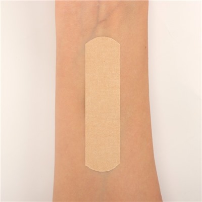 Лейкопластырь Верофарм бактерицидный набор 20 шт на тканной основе, телесные, баланс