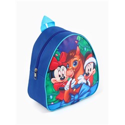 Рюкзак детский новогодний «Символ года 2026 - Лошадка», 23×21×10 см, Микки Маус