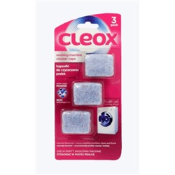 CLEOX Капсулы для чистки стиральных машин 3x20 г