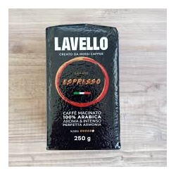 Кофе LAVELLO ESPRESSO молотый 250гр в/у