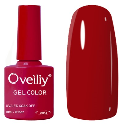 Oveiliy, Gel Color #054, 10ml