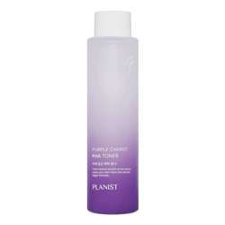 Тонер-эксфолиант для лица с экстрактом фиолетовой моркови, Planist Purple Carrot PHA Toner, DAENG GI MEO RI, 300 мл