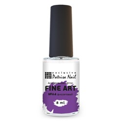 Patrisa Nail, Акварельные капли FINE ART №A4 фиолетовый, 8 мл