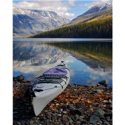 Картина по номерам 40х50 - Лодка у тихого озера