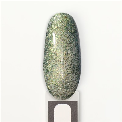 Гель лак для ногтей, «Chameleon», 3-х фазный, 8мл, LED/UV, цвет зелёный/жёлтый (01)
