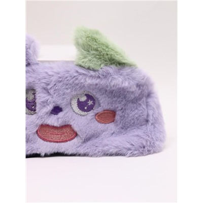 Маска для сна гелевая "Fluffy monster", purple