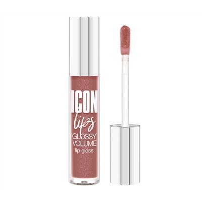 Блеск для губ "ICON lips glossy volume" тон: 506, caramel beige (10325839)