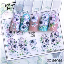 Fashion Nails, Слайдер-дизайн 3D/75