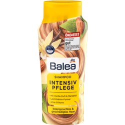 Balea Shampoo Intensivpflege Балеа Шампунь для интенсивного ухода за Волосами с Миндальным Маслом и Ароматом Ванили, 300 мл