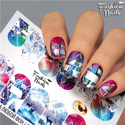 Fashion Nails, Слайдер-дизайн M161