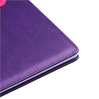 Дневник школьный для 5-11 классов, обложка ПВХ, "Неон", Фиолетовый