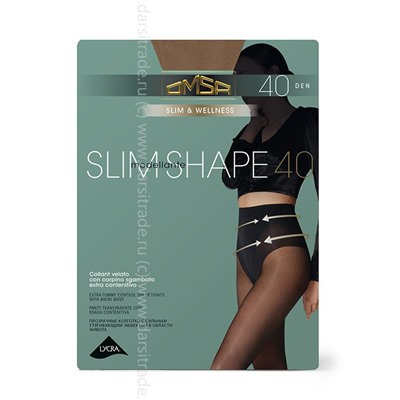 Колготки женские Slim Shape 40 Дроп Omsa 2/Daino