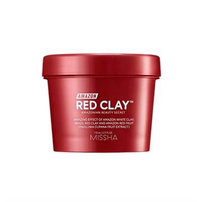 Missha Red Clay™ Крем-Маска для ухода за порами