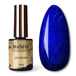 Manita Professional Гель-лак для ногтей / Classic №116, Magic Blue, 10 мл