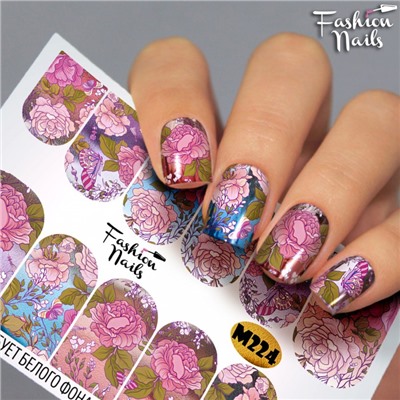 Fashion Nails, Слайдер-дизайн M224