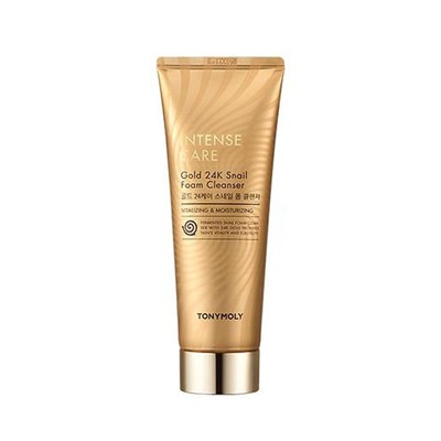 TONY MOLY Очищающая пенка для улитки Intense Care Gold 24K 150 мл