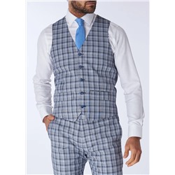 Henley & Knight Thomas Check Suit Waistcoat