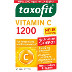 taxofit Vitamin C 1200 Tabletten (30St) Таксофит Витамин C 30шт.