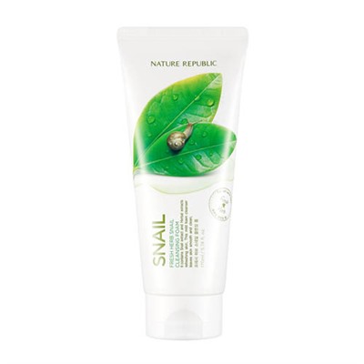 NATURE REPUBLIC Fresh Herb Пенка для умывания с муцином улитки