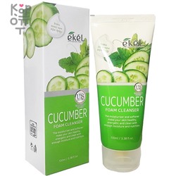 Ekel Foam Cleanser Cucumber - Пенка для умывания с экстрактом огурца, 100мл.,