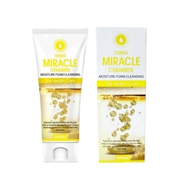 Пенка для лица с керамидами, MIRACLE CERAMIDE MOISTURE FOAM CLEANSING, GIINSU, 180 г