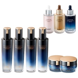 AHC Prime Expert EX 2 sets (toner-lotion-cream) + Capture Solution Max ampoule 50ml 3 types