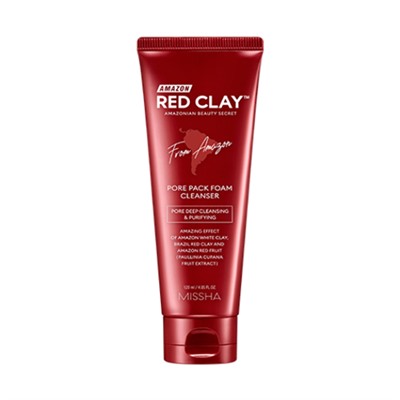 Missha Red Clay™ Pore Pack Пенка для Умывания