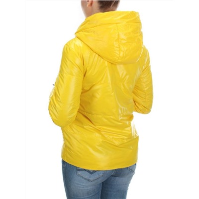 8267 YELLOW Куртка демисезонная женская BAOFANI (100 гр. синтепон) размер 46/48 идет на 46 российский